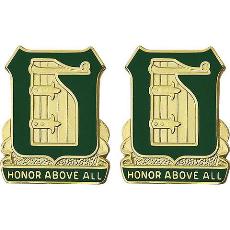 91st Military Police Battalion Unit Crest (Honor Above All)